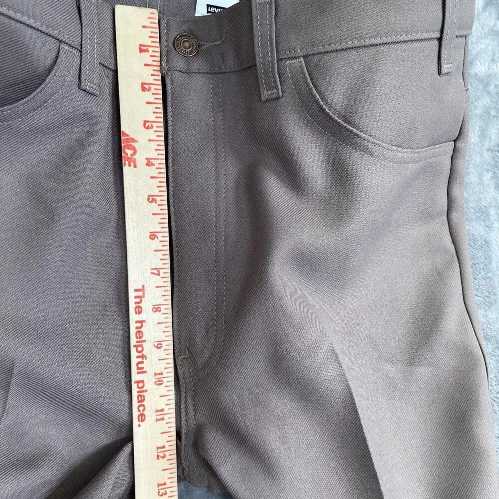 Vintage New Levi's Western Ranch Pants Men's 38x30 Taupe‎ Brown Pants